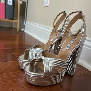 Aquazzura Sundance Plateau 140 mm sandals